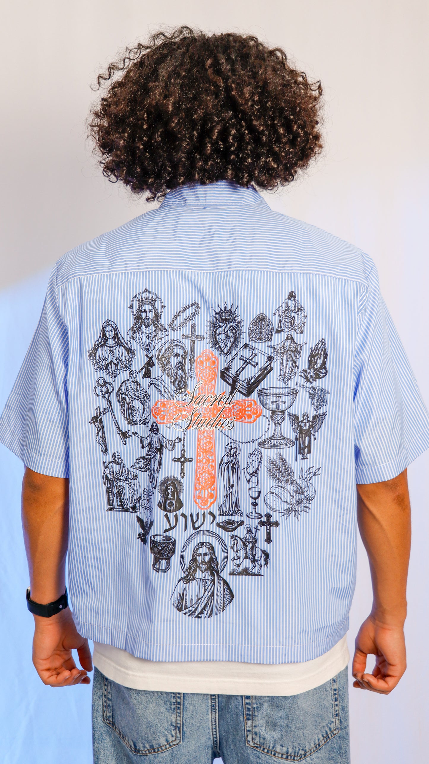 Sacred Heart Button-up