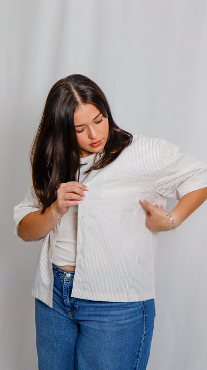 Sacred Logo Button-up