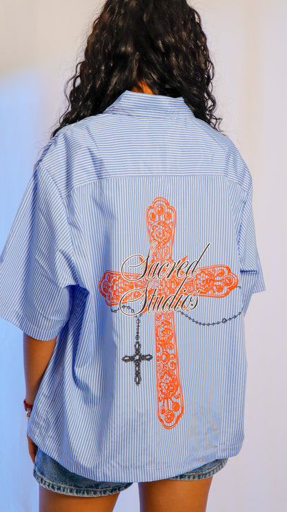Sacred Logo Button-up