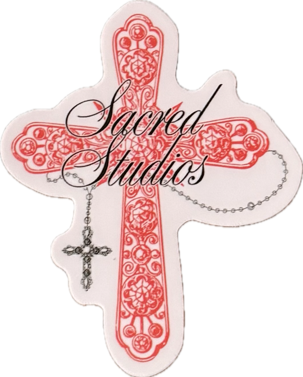 Sacred Studios Logo Sticker